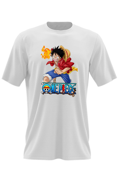 OEM Tricou barbati Eiichiro Oda One Piece Monkey D Luffy Pirate Captain
