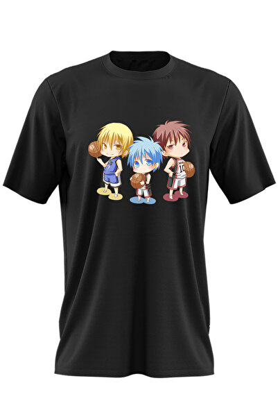 OEM Ανδρικό T-shirt Chibi Tetsuya Kuroko no Basket Team