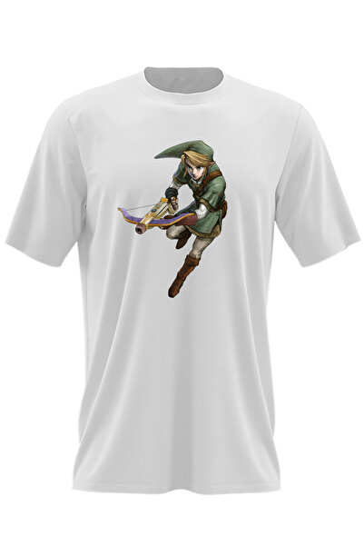 OEM Tricou barbati Legend of Zelda Link Arbaleta Sky