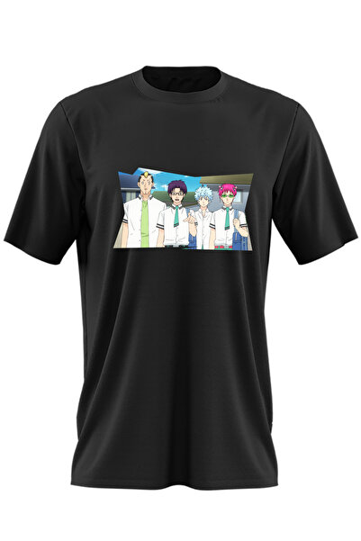 OEM Tricou barbati Saiki K Team Anime Manga