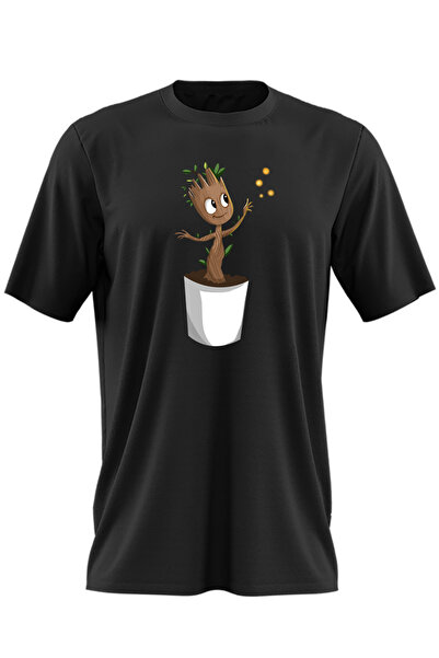 OEM Ανδρικό T-shirt Baby Groot Baby Tree Baby
