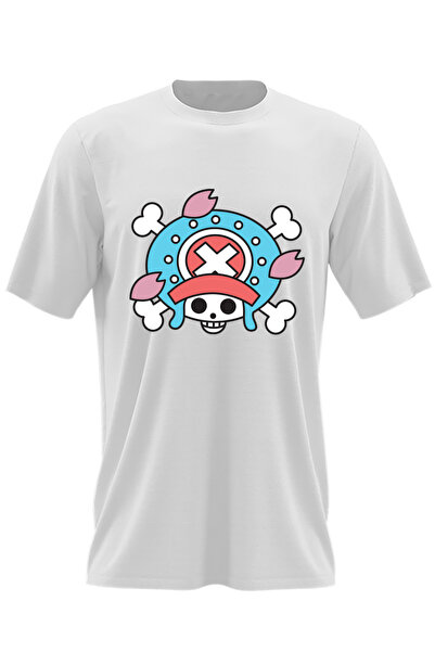 OEM Tricou barbati One Piece Tony Tony Chopper Flag Logo Sigil