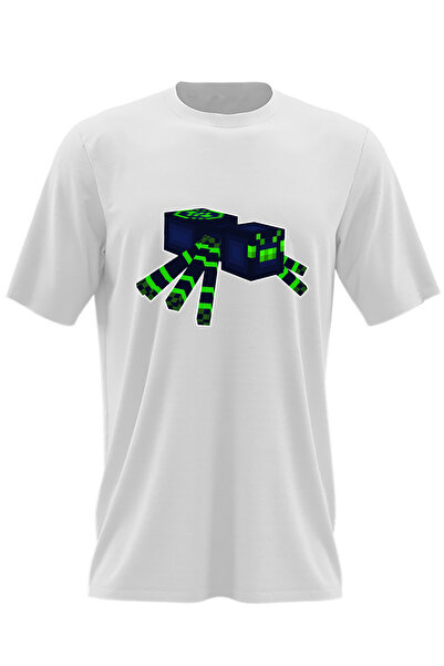 OEM Tricou barbati Minecraft Green Spider