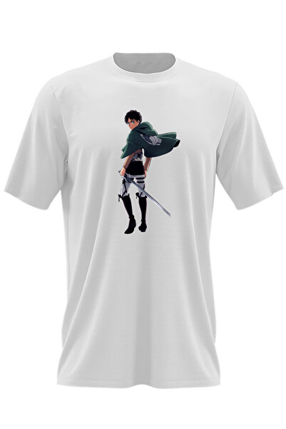 OEM Мъжка тениска Attack on Titan Eren Yeager Anime AOT