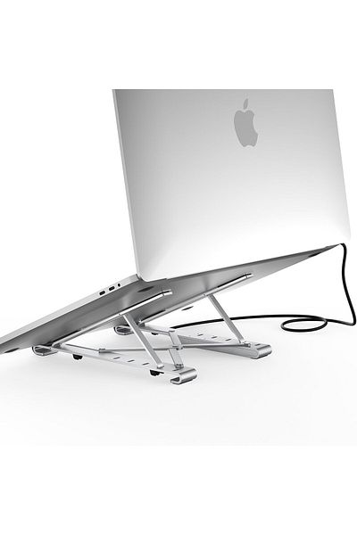 CHOETECH Podstawka stacja do laptopa PD USB-C HDMI 2xUSB-A 1xUSB-C 1xSD 1xTF czarny