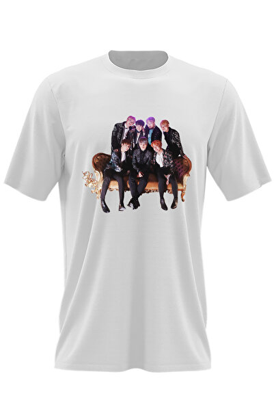 OEM Tricou barbati BTS Bangtan Boys Crew Formatie