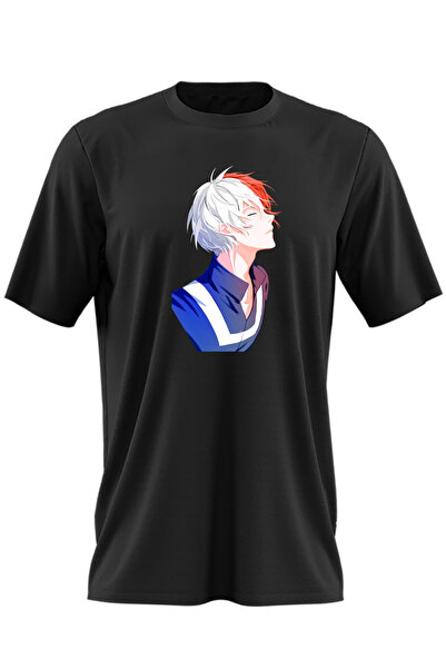 OEM Tricou barbati My Hero Academia Todoroki Anime Manga