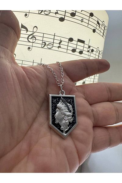 Herşey Nota Anime Attack on Titan Acrylic Maria Necklace Men Women