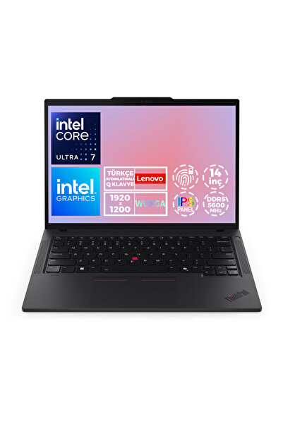 LENOVO ThinkPad T14 Gen 5 Ultra 7 155U 48GB 1TB SSD 14" WUXGA Freedos Notebook 21ML008MTX 002