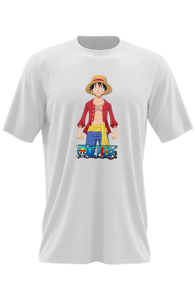 OEM Tricou barbati Monkey D Luffy Capitan Pirat Marinar One Piece