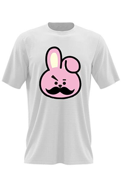 OEM Ανδρικό μπλουζάκι BTS Pink Bunny