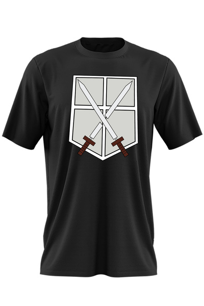OEM Tricou barbati Attack on Titan Training Corps AOT Cadet Anime