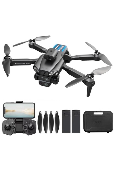 SIGHTZER ÇİFT KAMERALI ENGEL KAÇINMA SENSÖRLÜ DRONE UZAKTAN KUMANDALI APP DES...