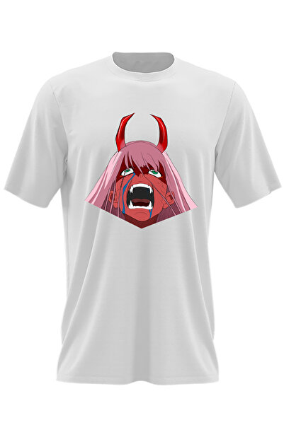 OEM Tricou barbati Darling in the FranXX Zero Two Rage Anime