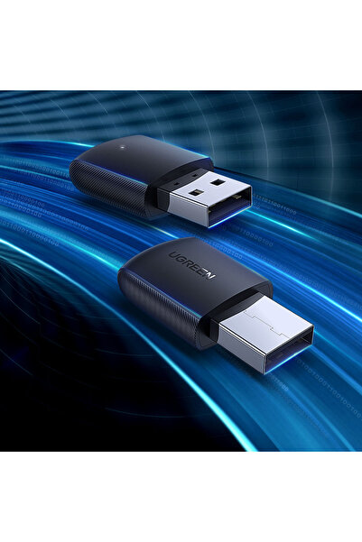 Ugreen Adaptor de rețea pentru receptor Wifi USB cu bandă dublă Ac650 2,4 și 5 GHz