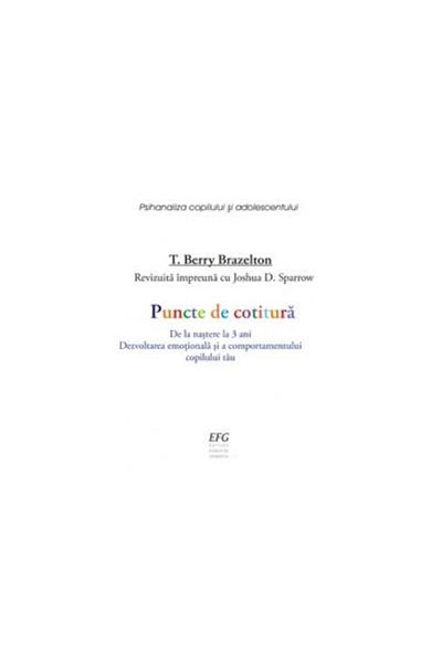 Editura Fundatia Generatia Turning points. From birth to 3 years. Development