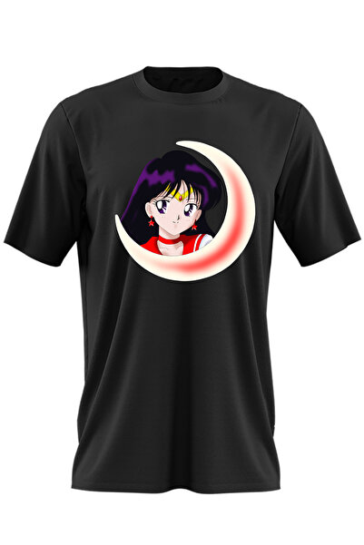 OEM Tricou barbati Marte Sailor Moon Black Hair Anime