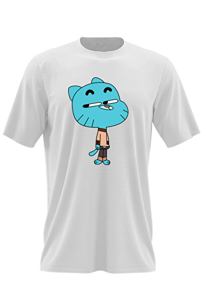 OEM Tricou barbati Gumball Pisic Motanel Desene Animate