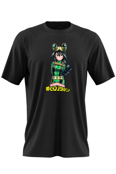 OEM Tricou barbati Tsuyu Asui Hero Academia Anime Manga