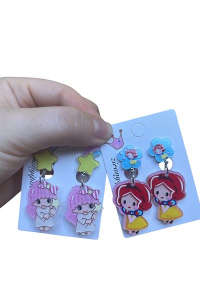 alpikom Practical Clip Antiallergic Children's Cube for Those Who Do Not Have Ear Hole