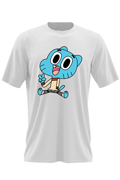 OEM Tricou barbati Lumea lui Gumball Bebe Vesel Fericit