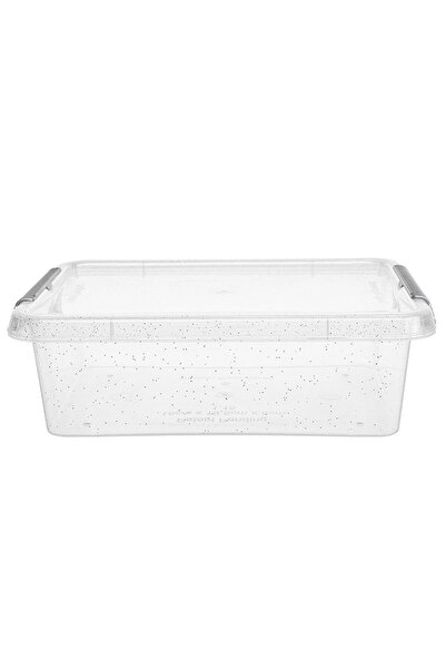ALTOM DESIGN Set of 2 Altom casseroles, plastic, , silver particles, 1.15 liters, 20 x 15 x 6 cm