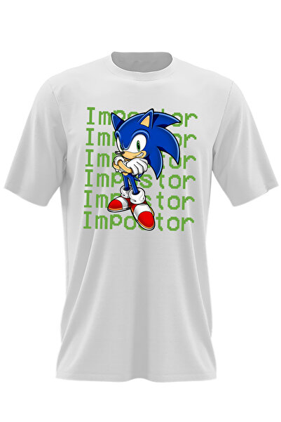 OEM Ανδρικό T-shirt Sonic the Hedgehog Among Us Impostor