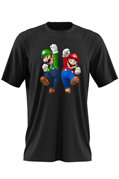 OEM Tricou barbati Super Mario Bros Luigi Mario Odyssey