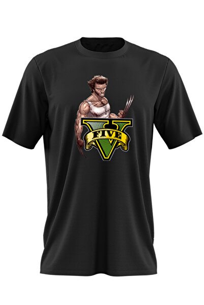 OEM Tricou barbati Wolverine GTA Brawl Stars Army XMan