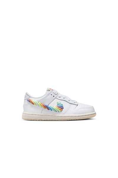 Nike Dunk Low SE "Rainbow Lace Swoosh"