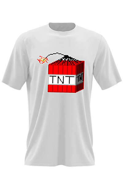 OEM Мъжка тениска Minecraft TNT