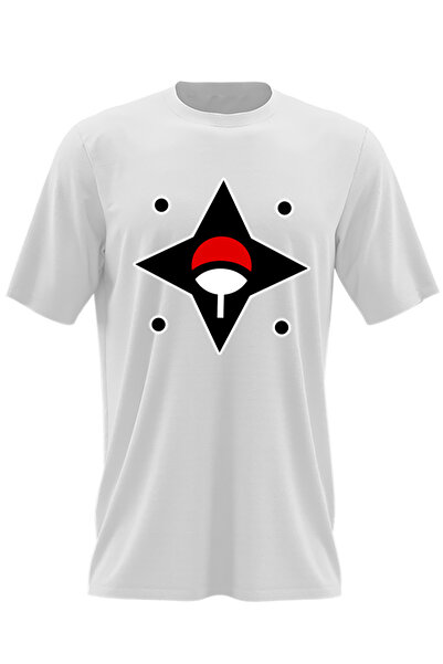 OEM Tricou barbati Naruto Logo Itachi Uchiha Symbol