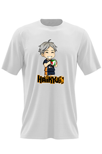 OEM Ανδρικό T-shirt Haikyuu Άλμα εις ύψος Βόλεϊ Haikyu!!