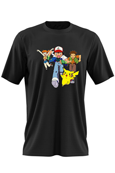 OEM Tricou barbati Pokemon Ash Brook Card Sword