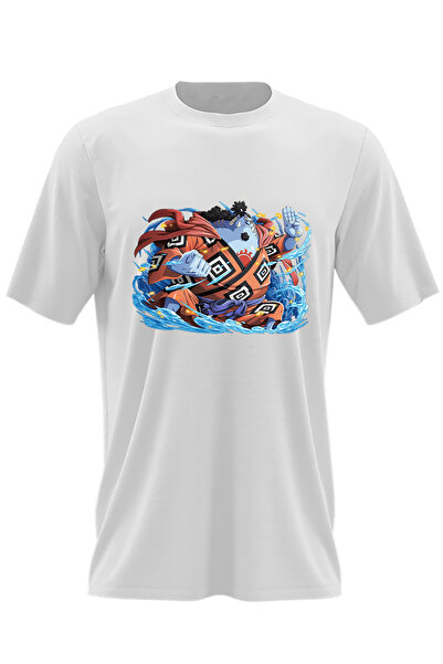 OEM Tricou barbati Jinbei Blue Whale One Piece Marine Pirate