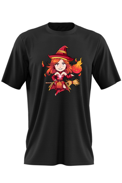 OEM Tricou barbati Dota 2 Lina Slayer Hero Fan Art Chibi
