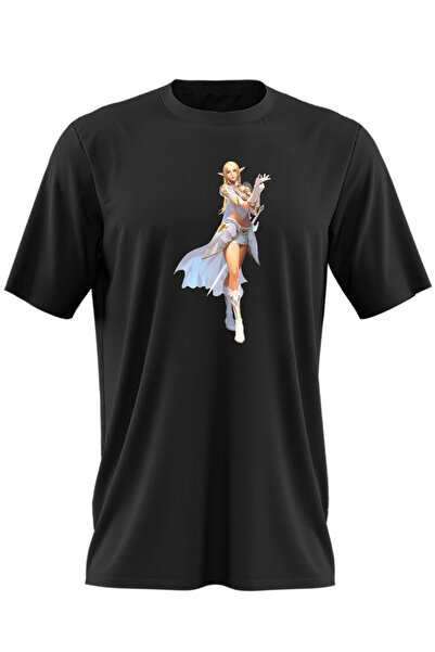 OEM Tricou barbati Lineage II Aion Elf Gamer