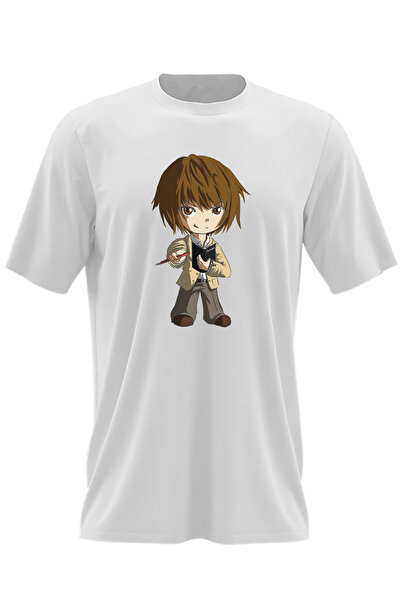OEM Tricou barbati Kira Death Note Light Yagami Chibi Anime