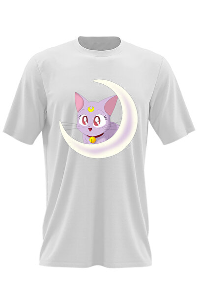 OEM Ανδρικό T-shirt Sailor Moon Luna Valentine's Day Love