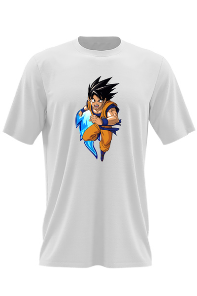 OEM Tricou barbati Dragon Ball Z Goku Attack Android Superhero