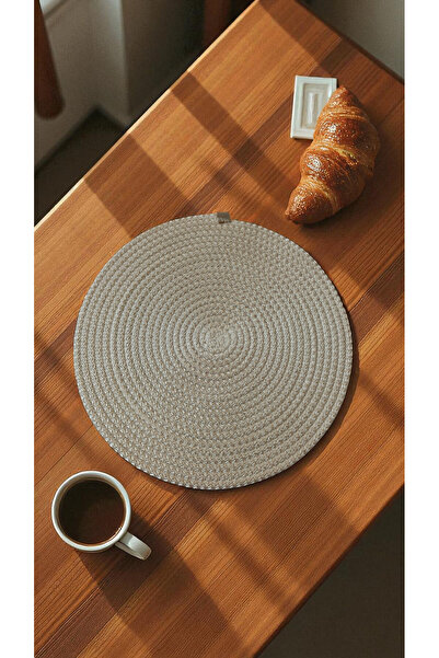 KAAN HOME Kaan Home Set de 6 bucăți de tampoane americane țesute manual pentr...