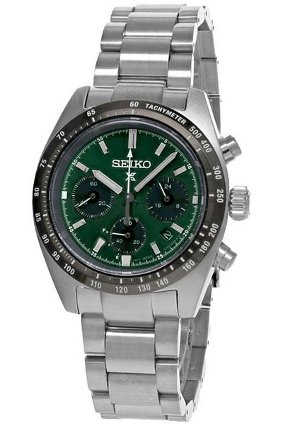 Seiko Ssc933 Time Watch Guaranteed Tachymeter Solar Movement Sapphire Anti-Scratch Glass 10 Atm Water Resistant