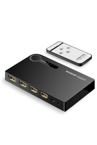 Ugreen Rozdzielacz splitter switch HDMI - 3x HDMI 3D 4K czarny