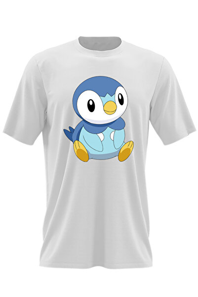 OEM Tricou barbati Pokemon Go Piplup Pinguin Plus Card