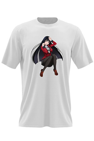 OEM Ανδρικό T-shirt Yumeko Jabami Kakegurui Gambling Poker
