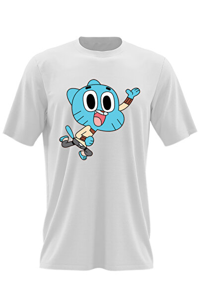 OEM Tricou barbati Lumea lui Gumball Pisic Karate Motanel