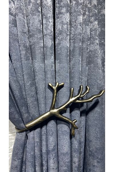 Helezoni Curtain Rail Curtain Accessory Polyester Casting Premium Lever Curtain Holder 1Pcs