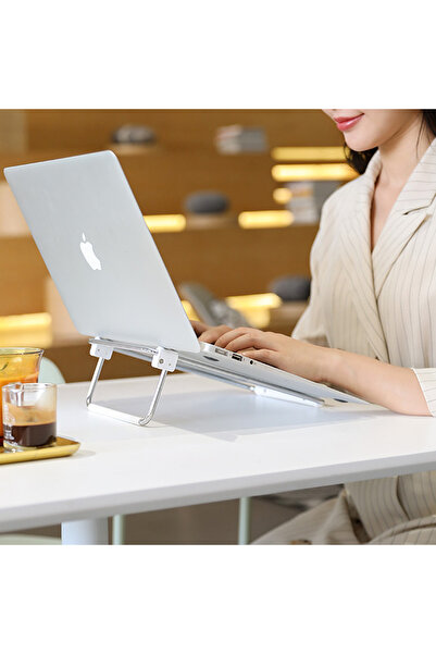 Ugreen Suport reglabil pentru laptop, argintiu