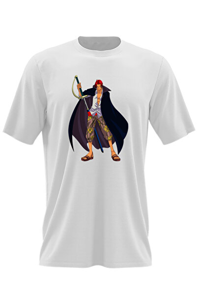 OEM Tricou barbati One Piece Shanks Roger Pirates Spadasin