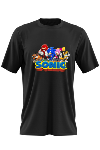 OEM Tricou barbati Sonic the Hedgehog All Gang Crew Echipaj
